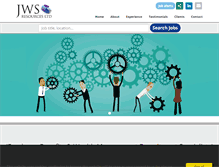 Tablet Screenshot of jwsresources.com